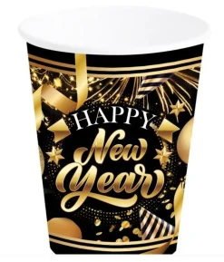 Happy New Year papkrus, 6 stk