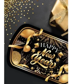 Happy New Year serveringsbakke