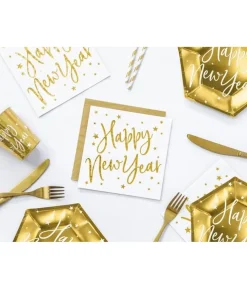 Happy New Year servietter
