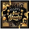 Happy New Year servietter, 20 stk.