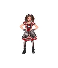 Harlekin Dukke kostume