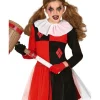 Harlequin pige kostume