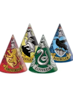 Harry Potter partyhatte, 6 stk.