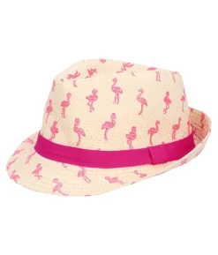 Hat med flamingoer