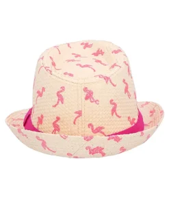 Hat med flamingoer