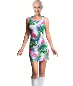 Hawaii kjole, hvid