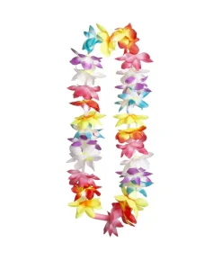 Hawaiikrans med lys
