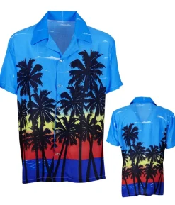 Hawaii skjorte palmer