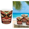 Hawaii Tiki shotglas, 3 stk