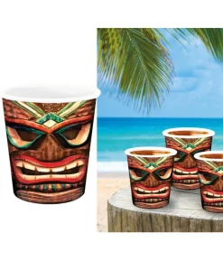 Hawaii Tiki shotglas, 3 stk