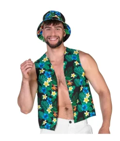 Hawaii vest og bøllehat