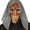 Heksemaske med hætte