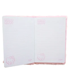 Hello Kitty notesbog med plys
