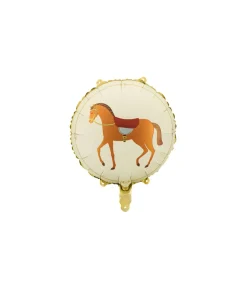 Hest folieballon, 35 cm