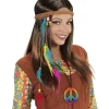 Hippie pandebånd med fjer