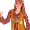 Hippie pige kostume