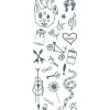 Hipster tatovering