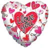 Hjerte folieballon, I Love You
