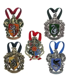 Hogwarts juletræs ornamenter 5 stk