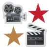 Hollywood konfetti, 50 stk