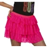 Hot pink 80er skørt