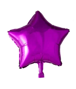 Hot Pink folieballon, Stjerne