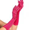 Hot pink lange handsker