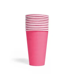 Hot pink papkrus, 350ml 10 stk