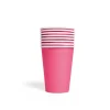 Hot pink papkrus, 8 stk