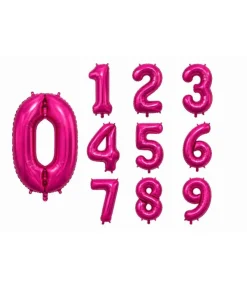 Hot pink talballoner, 86 cm
