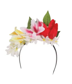 Hårbøjle med blomster