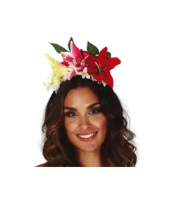 Hårbøjle med blomster