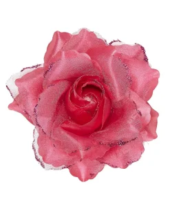 Hårklips pink rose