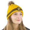 Hufflepuff hue med kvast