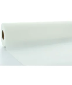 Hvid Airlaid papirdug, 1,18 x 25 m.
