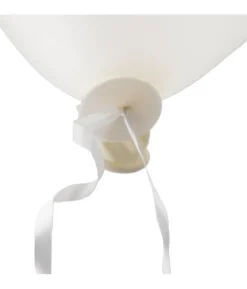 Hvide ballonsnore, 100 stk