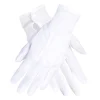 Hvide korte handsker XL