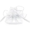 Hvide organza poser, 25 cm