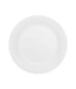 Hvide paptallerkner, 18cm 8 stk