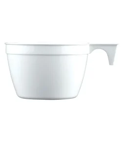 Hvid Espresso kop, 9 cl