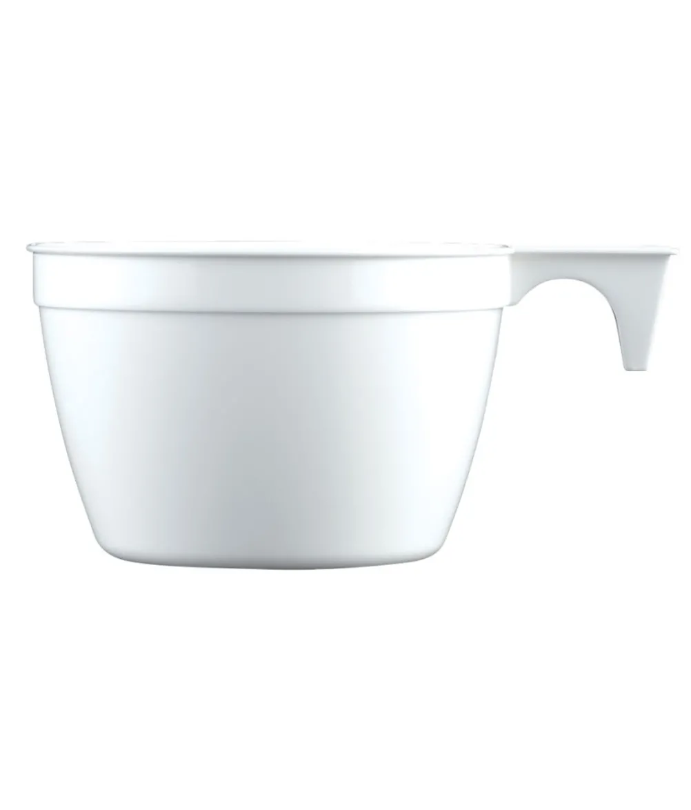 Hvid Espresso kop, 9 cl