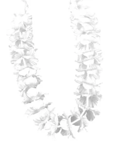 Hvid hawaiikrans