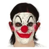 Hvid klovn maske