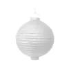 Hvid LED lanterne, 20 cm