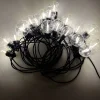Hvid LED lyskæde, 12,5 m.