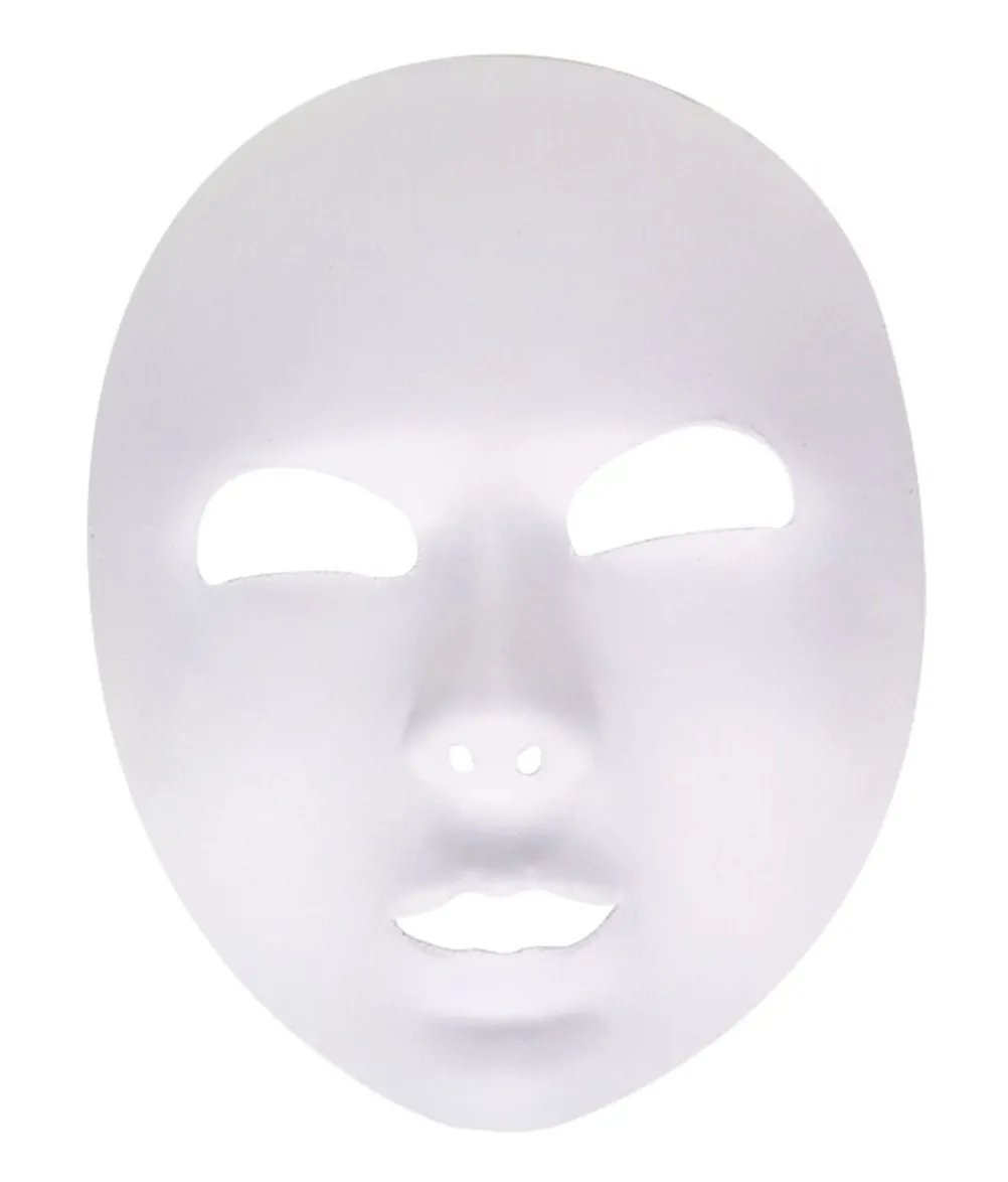 Hvid maske