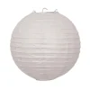 Hvid rispapirlampeskærm, 25 cm