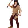 Indianer dreng kostume