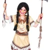 Indianerpige kostume