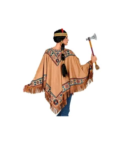 Indianer poncho kostume